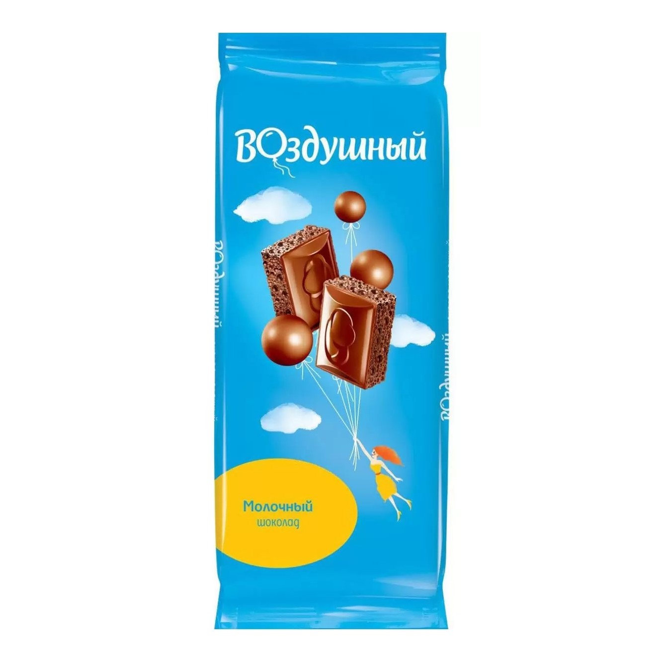 шоколад воздушный молочный