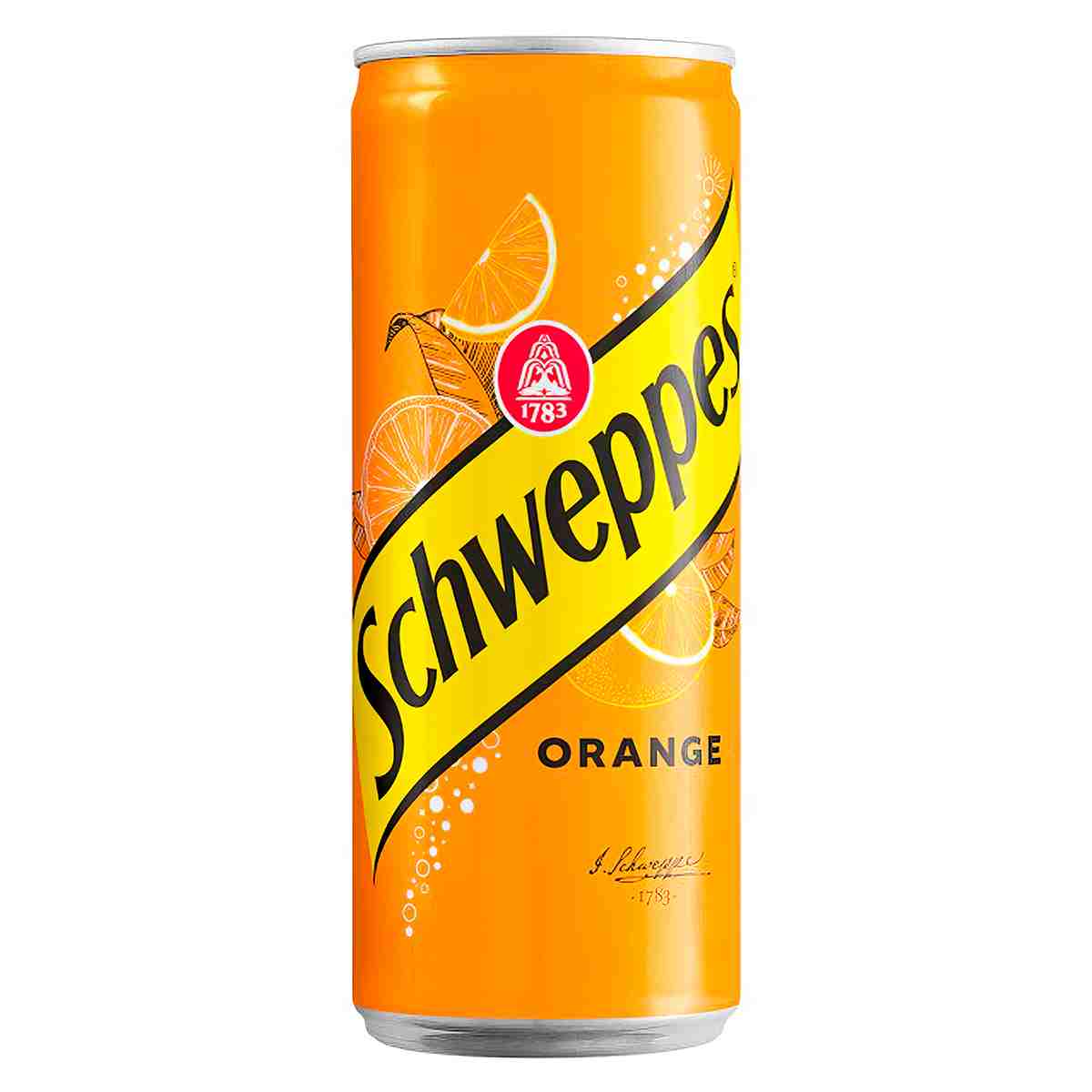 Газированный напиток Schweppes The Original Orange со вкусом апельсина, 330 мл