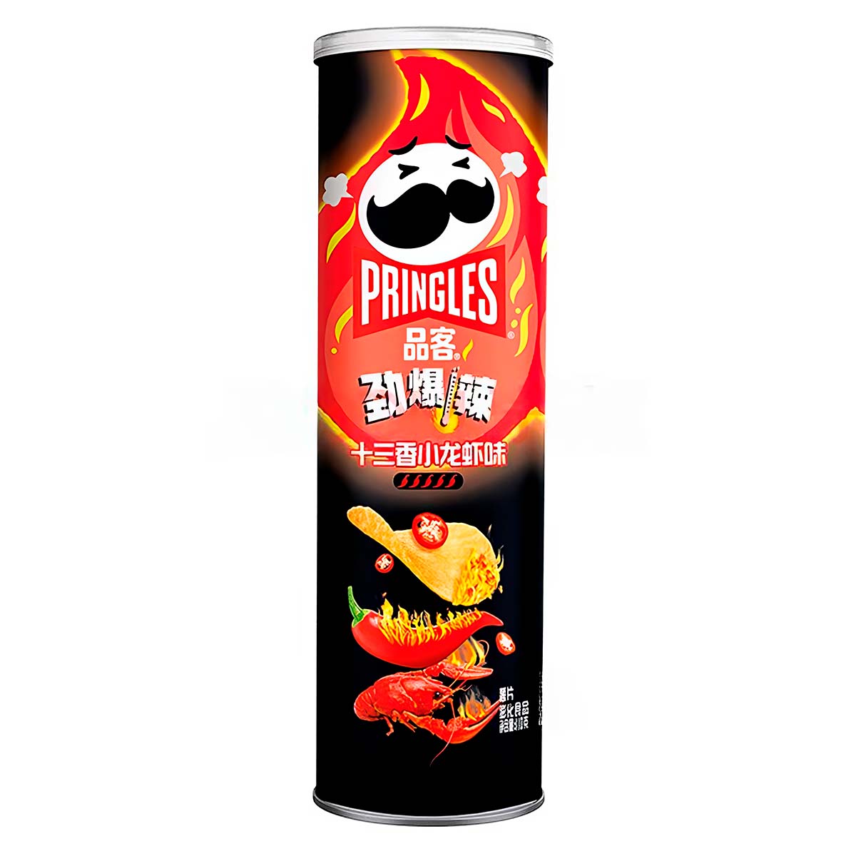 Pringles со вкусом рака под острым сычуаньским соусом, 110 г