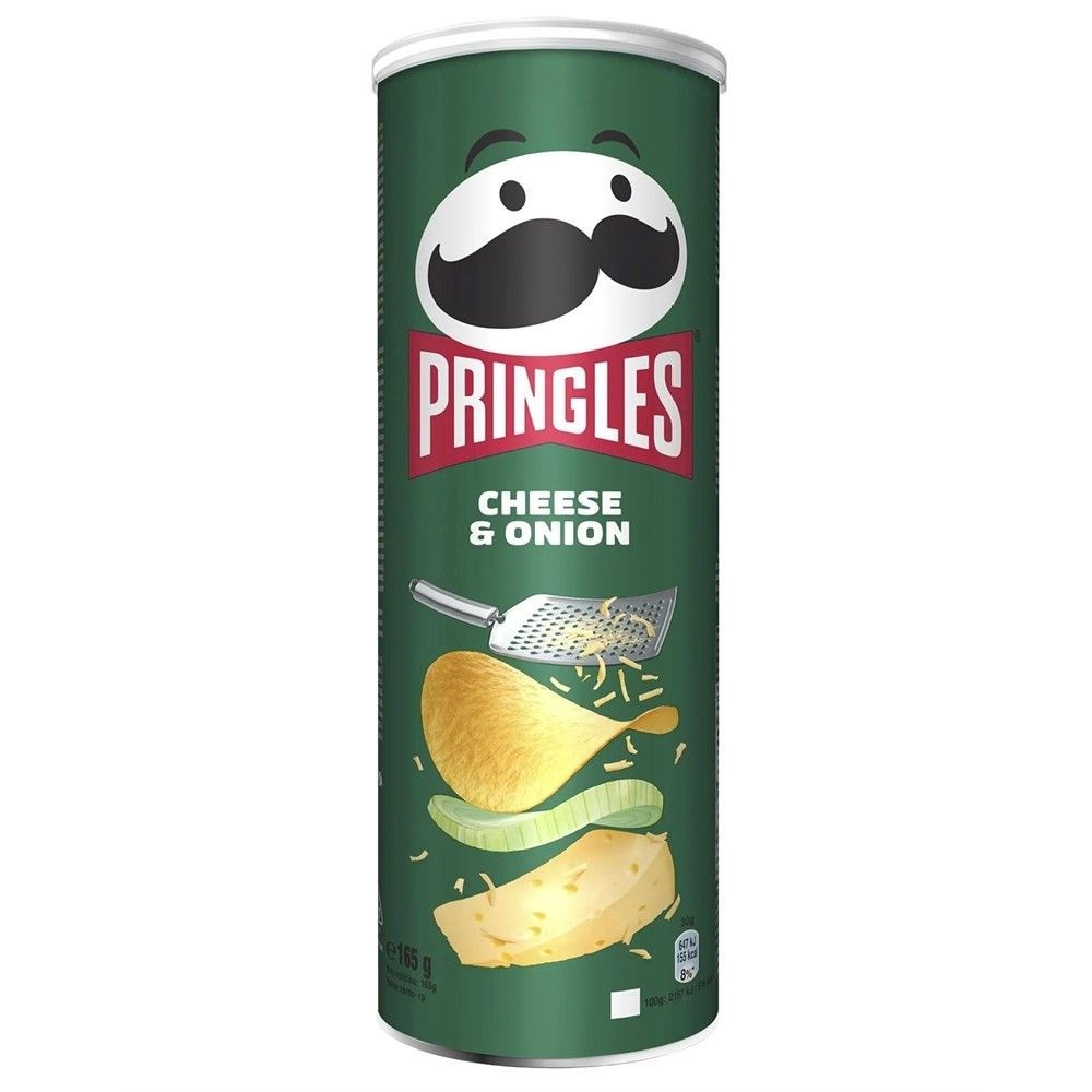 прингс cheese and onion