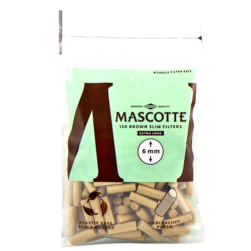 Mascotte Slim Extra Long Brown-120