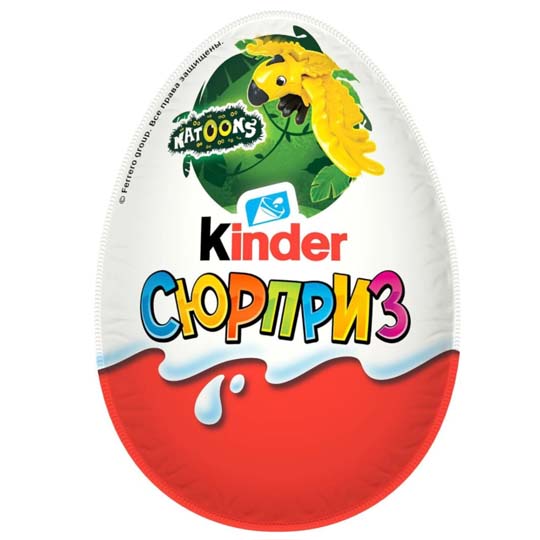 киндер сюрприз 20г Natoons