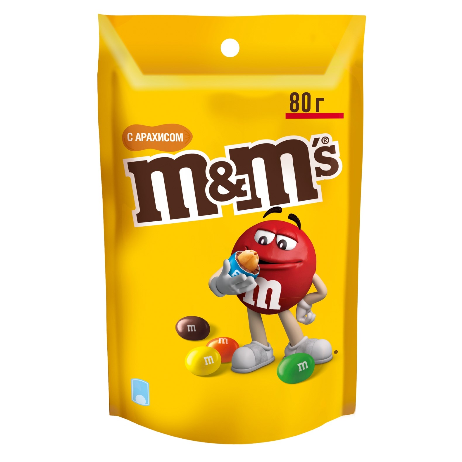 M&Ms  арахис 80 г