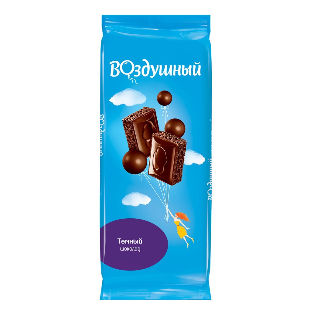 шоколад воздушный темный
