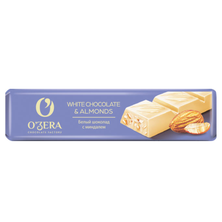 white chocolate&almonds